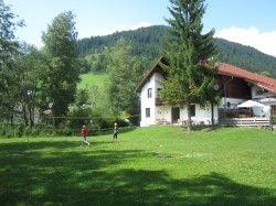 The yard in summer Werfenweng